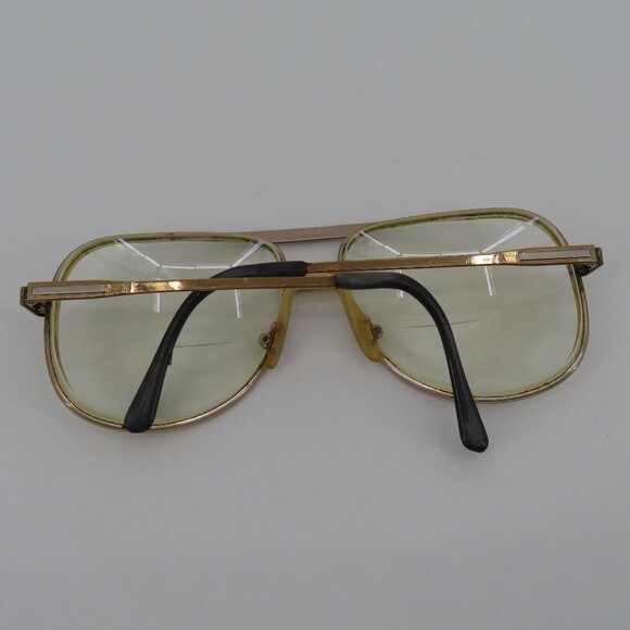 VTG Marcolin Marchon 900-F9 Gold Silver Metal Eyeglasses Glasses Frames Italy - Picture 6 of 16